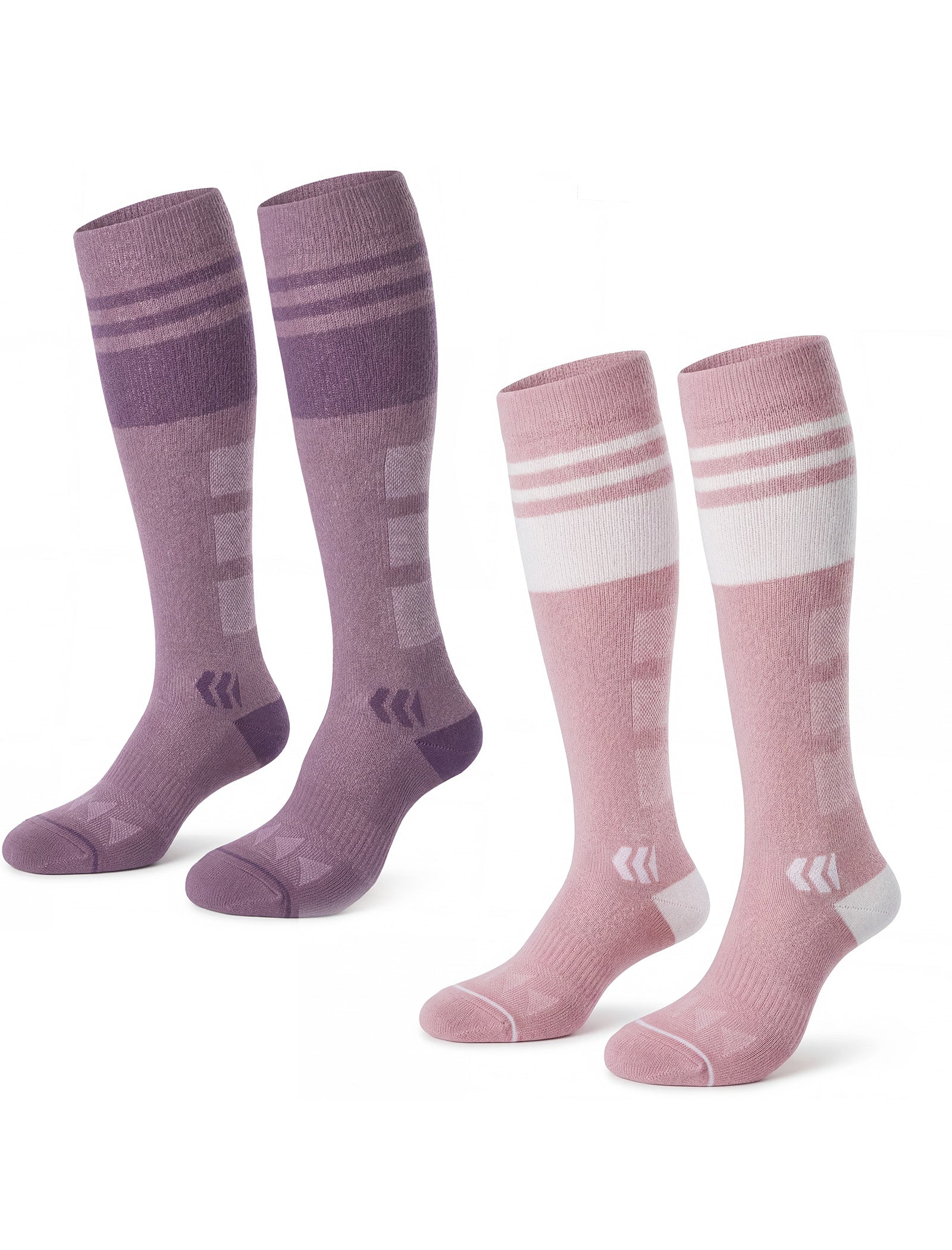 Momcozy Wide Calf Compression Socks 20-30mmHg for Sports 2 Pairs JTX